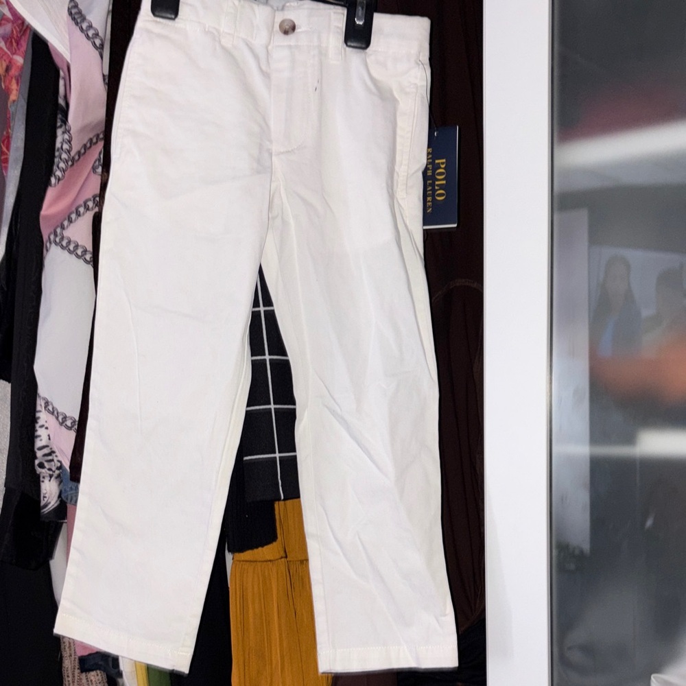 Ralph Lauren Classic Cream Trousers